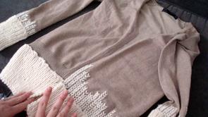 Conceder falso entrada Customiza tu jersey viejo tejiendo y bordando. Proyecto DIY | Soy Woolly