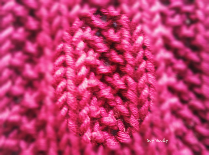 Punto Elastico de Arroz tricot Soy Woolly