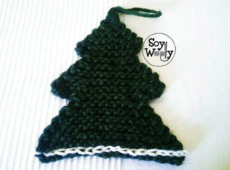 Adornos de navidad tejidos para el arbol-Soy Woolly