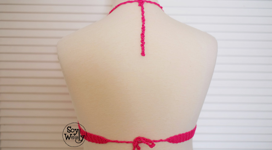 Tutorial bikini de punto tejido dos agujas-Soy Woolly