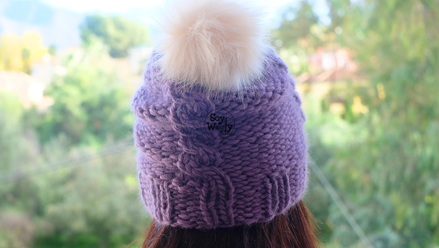 Gorro Chunky con tejido en dos agujas | Soy Woolly